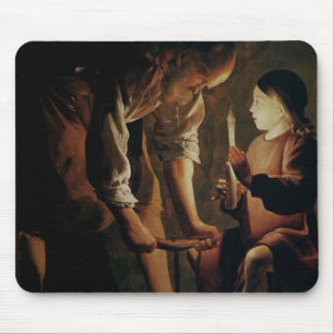 St. Joseph, the Carpenter Mouse Pad