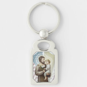 St. Joseph the Protector Keychain