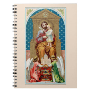 St. Joseph, Toddler CC, Angels with Vatican Model Notebook