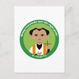 St. Joseph Vaz Postcard