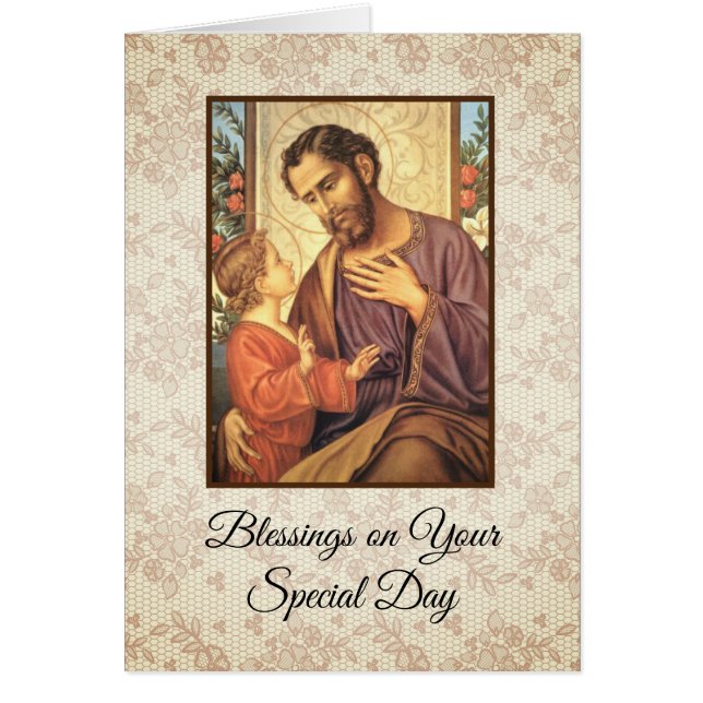 St. Joseph with Child Jesus (Front)