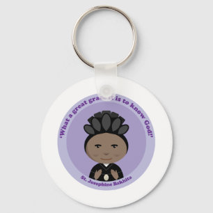 St. Josephine Bakhita Keychain