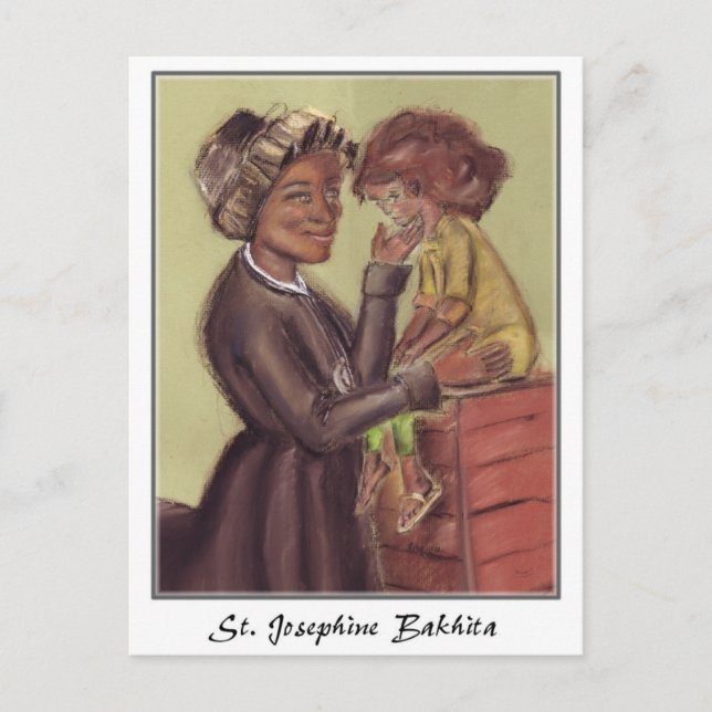 St Josephine Bakhita Postcard (Front)
