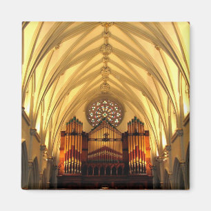 St. Joseph's Cathedral - Choir Loft / Organ Pipes Magnet