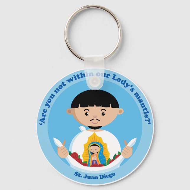 St. Juan Diego Keychain (Front)