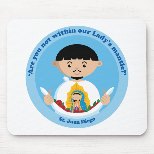 St. Juan Diego Mouse Pad (Front)