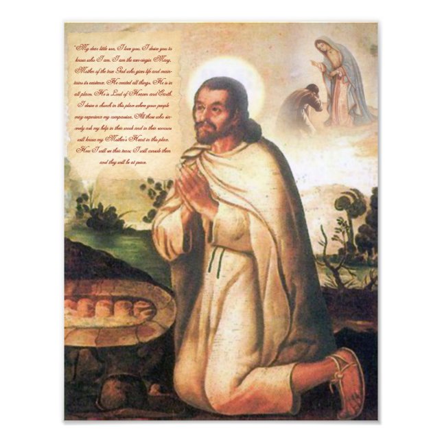 ST JUAN DIEGO PHOTO PRINT (Front)