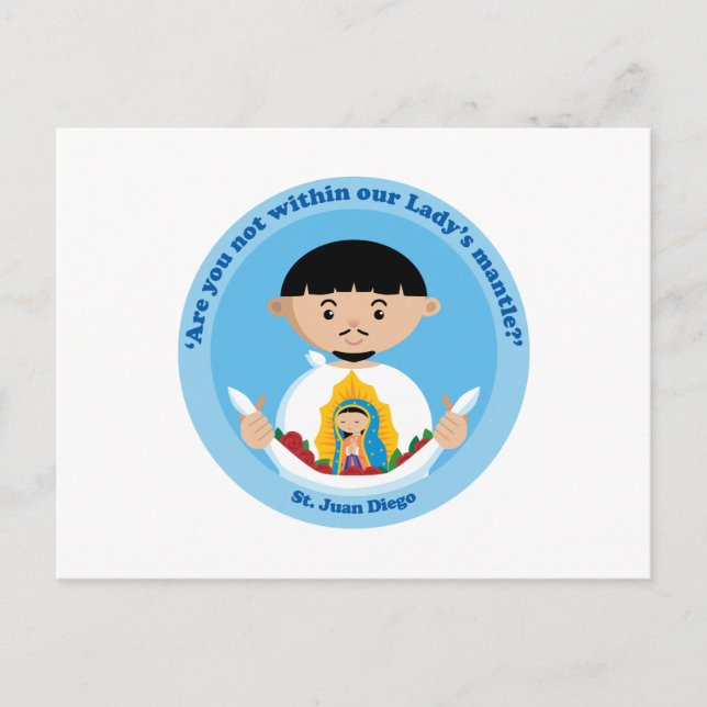 St. Juan Diego Postcard (Front)