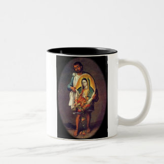 St. Juan Diego with Guadalupe Tilma Mug