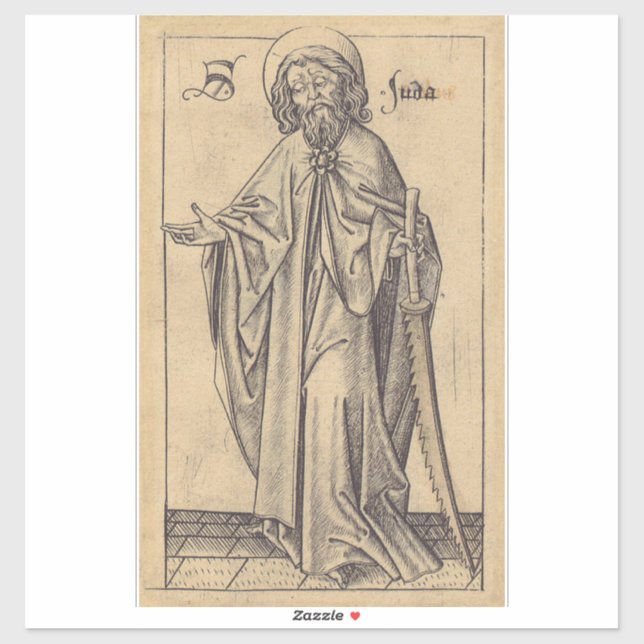 st Jude Thaddaeus the Apostle and brother of Jesus (Sheet)