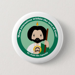 St. Jude the Apostle 2 Inch Round Button