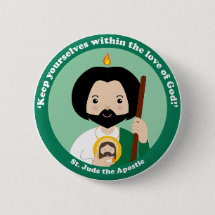 St. Jude the Apostle 2 Inch Round Button