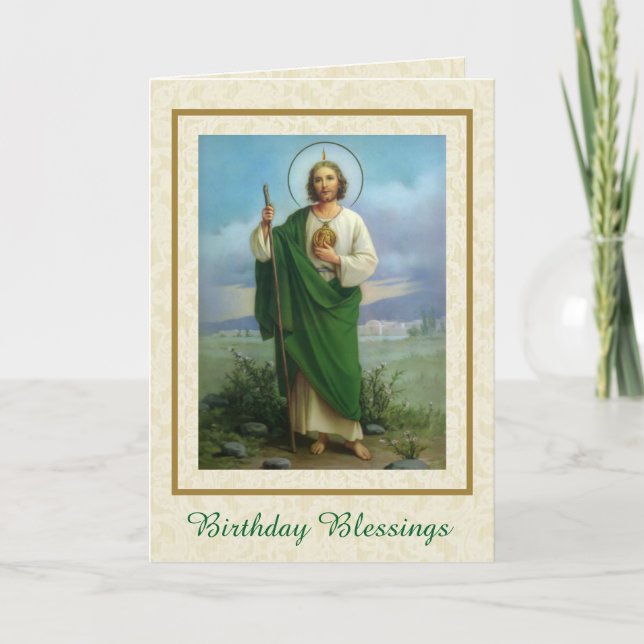 St. Jude the Apostle Customize it yourself! Card (Front)