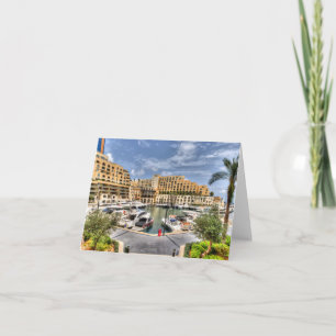 St Julians Portomaso Marina Card