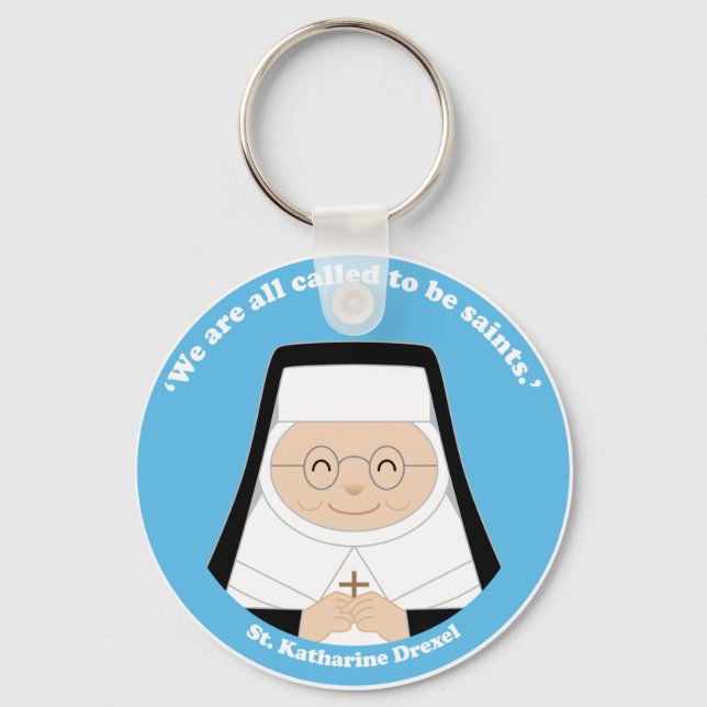 St. Katharine Drexel Keychain (Front)