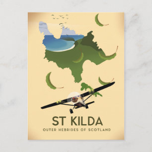 St Kilda, Outer Hebrides Scotland Postcard