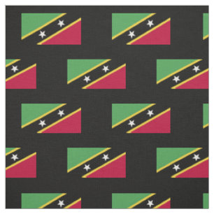 St. Kitts and Nevis Flag Fabric