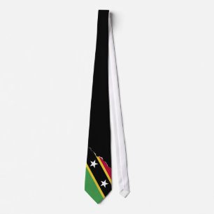 St. Kitts and Nevis Flag Tie