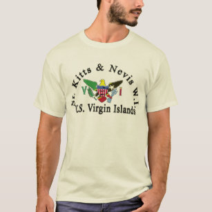 St. Kitts and Nevis / US Virgin Islands T-Shirt