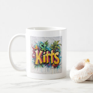 St. Kitts Graffiti Vibes: Island Street Art Ed Coffee Mug