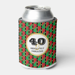 ST KITTS & NEVIS 40th Birthday Abundant Life Can Cooler