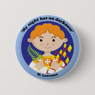 St. Lawrence 2 Inch Round Button