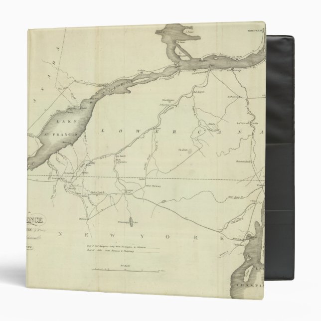 St. Lawrence and Adjacent Country Binder (Front/Inside)