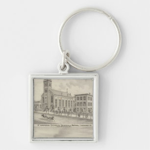 St Lawrence Catholic Church and School Keychain