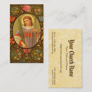 St. Lawrence of Rome (PM 04) Full Bleed Business Card