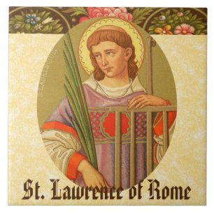 St. Lawrence of Rome (PM 04) Tile