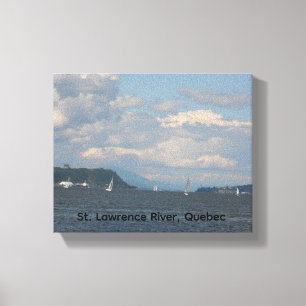 St. Lawrence River Canvas Print