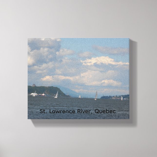 St. Lawrence River Canvas Print (Front)