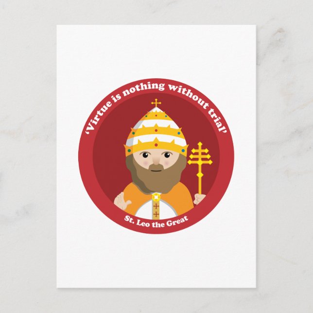 St. Leo the Great Postcard (Front)
