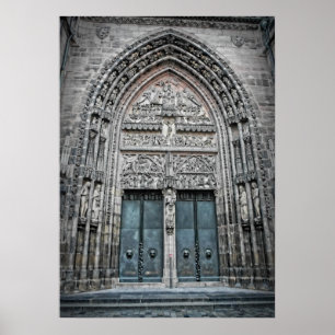 St. Lorenz Cathedral - Nuremberg, Germany Poster