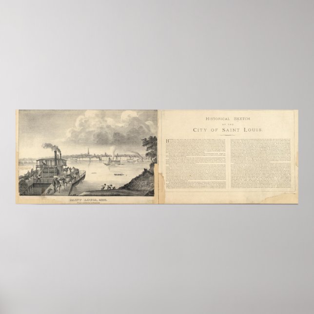 St. Louis, 1832 Poster (Front)