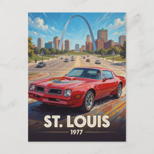 St. Louis American Road Cruiser 1977 Missouri Postcard