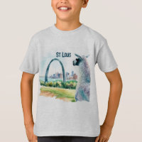 St. Louis Arch Llama Souvenir