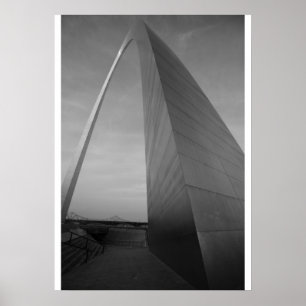 St. Louis Arch Missouri Saint Mississippi Poster