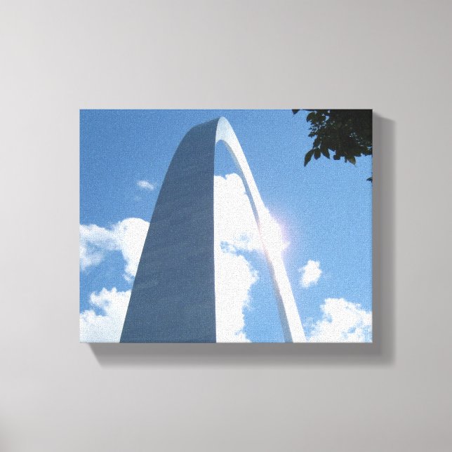 St. Louis Arch Wrapped Canvas (Front)