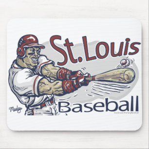 St. Louis Baseball Mousepad