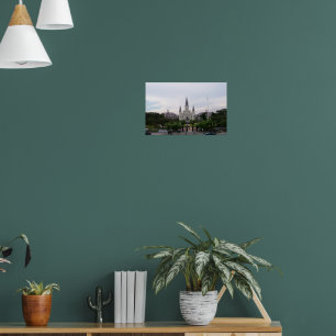 St. Louis Cathedral and Jackson Square Poster