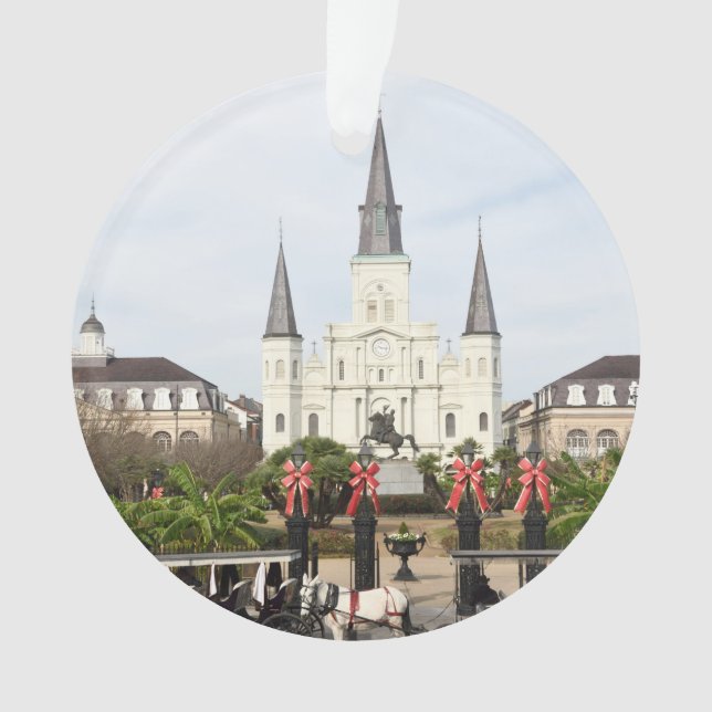 St.Louis Cathedral, Jacksonn Square, New Orleans. Ornament (Front)