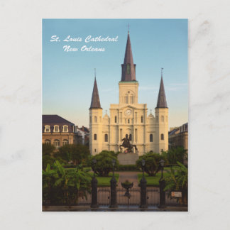 St. Louis Cathedral New Orleans Postcard