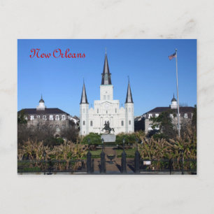 St Louis Cathedral, New Orleans Postcard