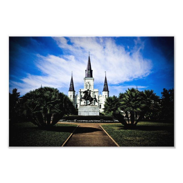 St Louis Cathedral Photo Print (Front)
