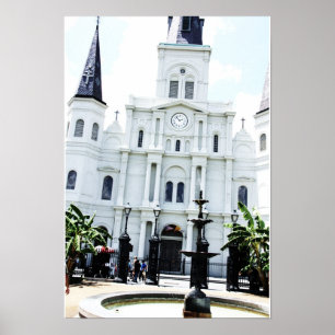 St. Louis Cathedral Poster