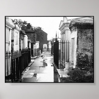 St. Louis Cemetery No 1 Poster