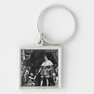 St. Louis  Distributing Alms, c.1615-20 Keychain