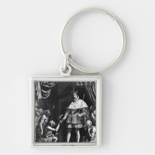 St. Louis  Distributing Alms, c.1615-20 Keychain (Front)