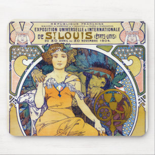 St. Louis Exhibition, Mucha Mouse Pad